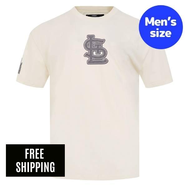乐天商城 - 【送料無料】 MLB メジャーリーグ メンズ 半袖トップス Tシャツ Pro Standard プロスタンダード ヌートバー セントルイス・カージナルス カーディナルス ST. LOUIS CARDINALS REVERSE FRENCH TERRY COTTON JERSEY DROP SHOULDER TOP