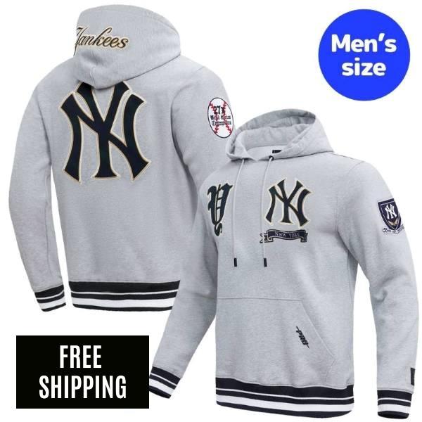 Rakuten - 【送料無料】 MLB メジャーリーグ メンズ パーカー トレーナー 長袖トップス Pro Standard プロスタンダード ジャッジ ニューヨーク・ヤンキース NEW YORK YANKEES PRO PREP RIB FLEECE PULLOVER HOODIE