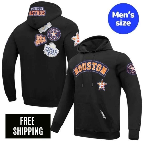 【送料無料】 MLB メジャーリーグ メンズ パーカー トレーナー 長袖トップス Pro Standard プロスタンダード ヒューストン・アストロズ HOUSTON ASTROS DIY PICK STITCH DOUBLE KNIT PULLOVER HOODIE