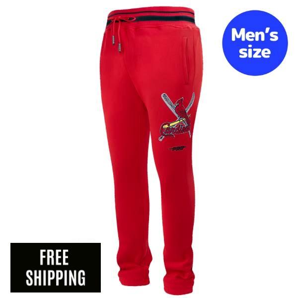  MLB メジャーリーグ メンズ スウェットパンツ ジョガー ボトムス プロスタンダード Pro Standard ヌートバー セントルイス・カージナルス カーディナルス ST. LOUIS CARDINALS MASHUP RIB SWEATPANT