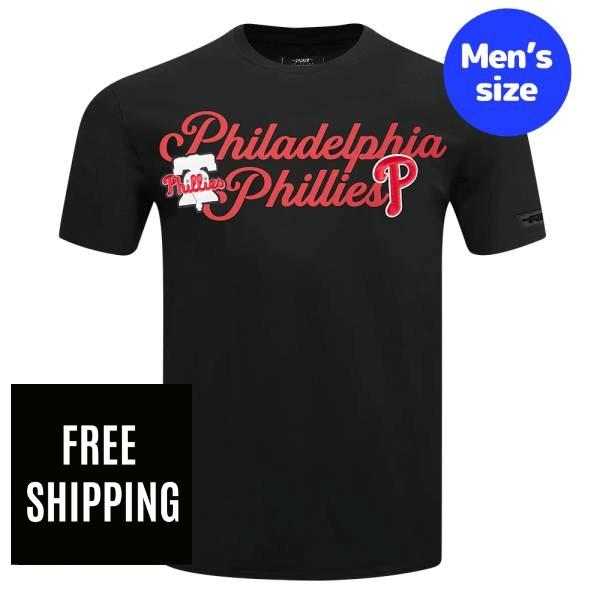 Rakuten - 【送料無料】 MLB メジャーリーグ メンズ Tシャツ 半袖トップス プロスタンダード Pro Standard フィラデルフィア・フィリーズ PHILADELPHIA PHILLIES SOUVENIR SINGLE JERSEY TOP