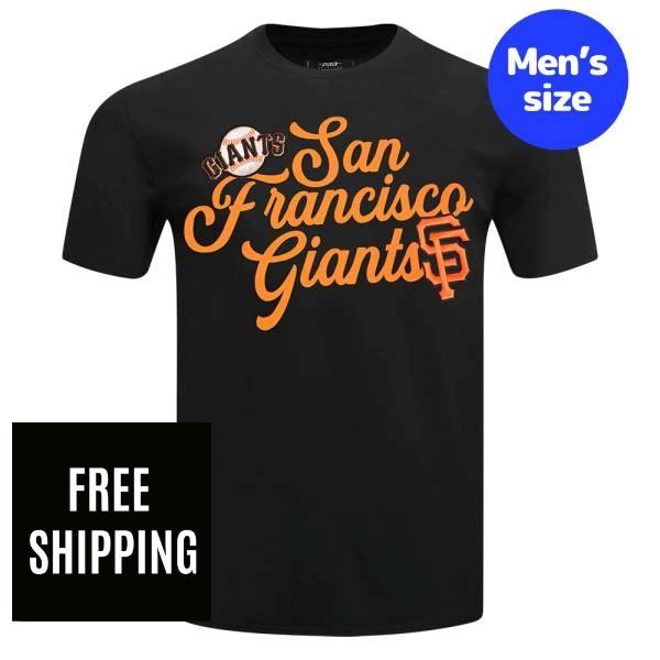 Rakuten - 【送料無料】 MLB メジャーリーグ メンズ Tシャツ 半袖トップス プロスタンダード Pro Standard サンフランシスコ・ジャイアンツ SAN FRANCISCO GIANTS SOUVENIR SINGLE JERSEY TOP