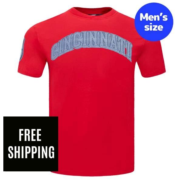 【送料無料】 MLB メジャーリーグ メンズ Tシャツ 半袖トップス プロスタンダード Pro Standard シンシナティ・レッズ CINCINNATI REDS VARSITY BLUES TOP