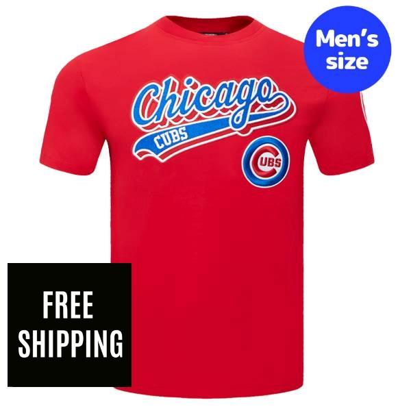 Rakuten - 【送料無料】 MLB メジャーリーグ メンズ Tシャツ 半袖トップス プロスタンダード Pro Standard 今永昇太 鈴木誠也 シカゴ・カブス CHICAGO CUBS SCRIPT TAIL TOP