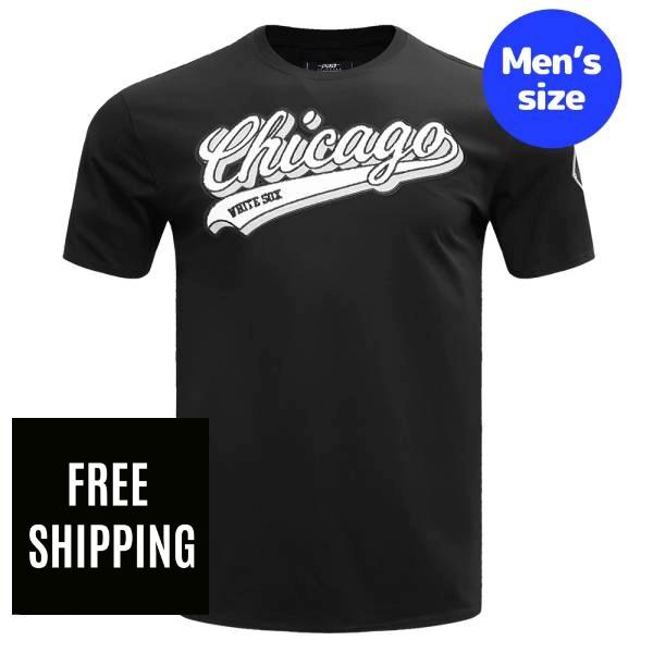 Rakuten - 【送料無料】 MLB メジャーリーグ メンズ Tシャツ 半袖トップス プロスタンダード Pro Standard シカゴ・ホワイトソックス CHICAGO WHITE SOX SCRIPT TAIL TOP