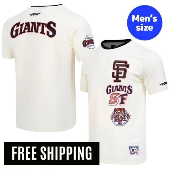 【送料無料】 MLB 正規品 メンズ Tシャツ 半袖トップス メジャーリーグ サンフランシスコ ジャイアンツ プロスタンダード Pro Standard SAN FRANCISCO GIANTS RETRO CASCADE MEN 039 S RINGER TOP T-SHIRT
