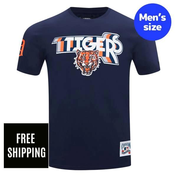Rakuten - 【送料無料】 MLB 正規品 メンズ Tシャツ 半袖トップス メジャーリーグ デトロイト・タイガース プロスタンダード Pro Standard DETROIT TIGERS RETRO ELEVATION MEN'S SINGLE JERSEY TOP T-SHIRT