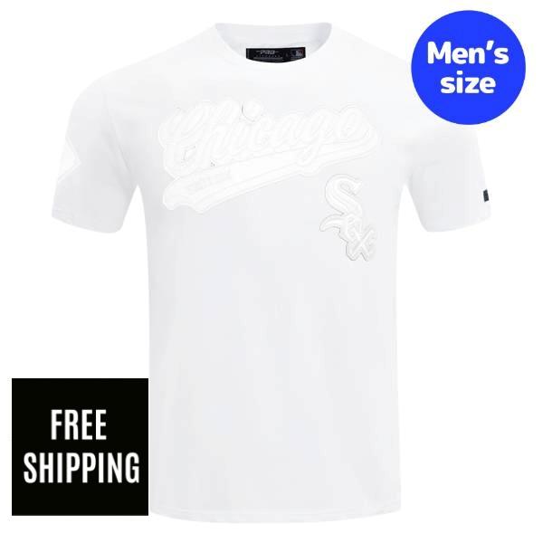 Rakuten - 【送料無料】 MLB 正規品 メンズ Tシャツ 半袖トップス メジャーリーグ シカゴ・ホワイトソックス プロスタンダード Pro Standard CHICAGO WHITE SOX WHITE OUT MEN'S SINGLE JERSEY TOP T-SHIRT