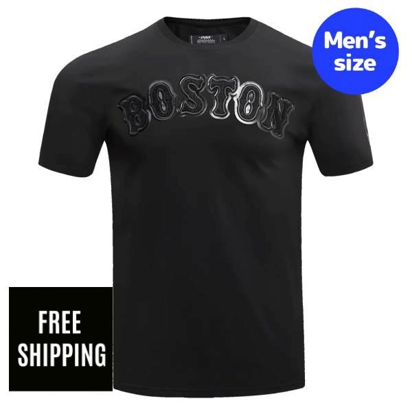 Rakuten - 【送料無料】 MLB 正規品 メンズ Tシャツ 半袖トップス メジャーリーグ 吉田正尚 ボストン・レッドソックス プロスタンダード Pro Standard BOSTON RED SOX TRIPLE BLACK MEN'S TOP T-SHIRT