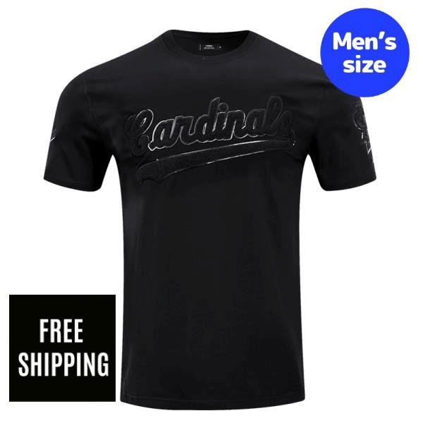 乐天商城 - 【送料無料】 MLB 正規品 メンズ Tシャツ 半袖トップス メジャーリーグ ヌートバー セントルイス・カージナルス カーディナルス プロスタンダード Pro Standard ST. LOUIS CARDINALS TRIPLE BLACK MEN'S TOP T-SHIRT