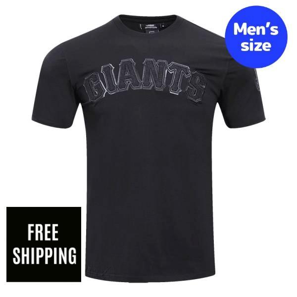Rakuten - 【送料無料】 MLB 正規品 メンズ Tシャツ 半袖トップス メジャーリーグ サンフランシスコ・ジャイアンツ プロスタンダード Pro Standard SAN FRANCISCO GIANTS TRIPLE BLACK LOGO PRO TEAM MEN'S TOP T-SHIRT