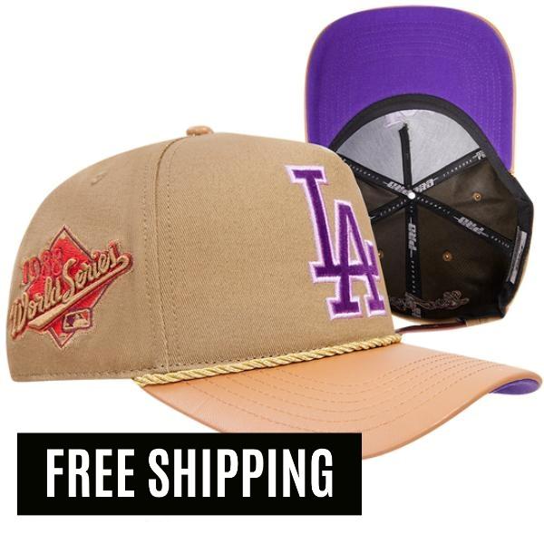 Rakuten - 【送料無料】 MLB 正規品 メンズ キャップ 帽子 ハット ベースボールキャップ アジャスタブル レディース ユニセックス プロスタンダード Pro Standard ロサンゼルス・ドジャース LOS ANGELES DODGERS RESERVE 2 TONE PINCH FRONT STRAPBACK HAT