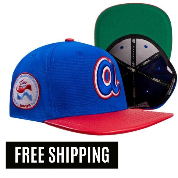  MLB 正規品 メンズ キャップ 帽子 ハット ベースボールキャップ アジャスタブル レディース ユニセックス プロスタンダード Pro Standard アトランタ・ブレーブス ATLANTA BRAVES RETRO CLASSIC UNISEXS 6 PANEL STRAPBACK HAT