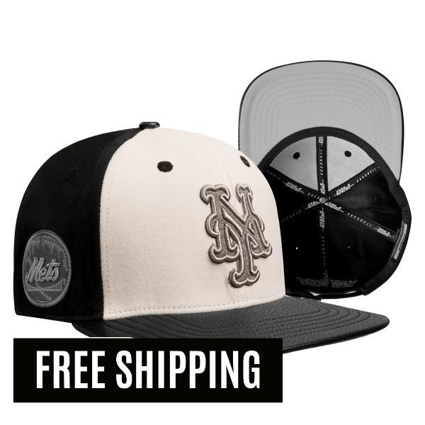  MLB 正規品 メンズ キャップ 帽子 ハット ベースボールキャップ アジャスタブル レディース ユニセックス プロスタンダード Pro Standard ニューヨーク・メッツ NEW YORK METS REVERSE FRENCH TERRY WOOL BLEND PRO SIX STRAPBACK HAT
