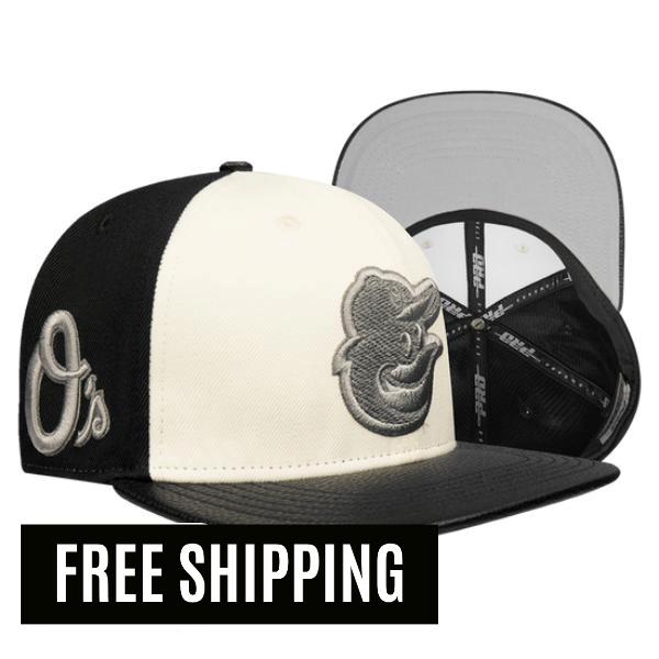 【送料無料】 MLB 正規品 メンズ キャップ 帽子 ハット ベースボールキャップ アジャスタブル レディース ユニセックス プロスタンダード Pro Standard ボルティモア・オリオールズ BALTIMORE ORIOLES REVERSE FRENCH TERRY WOOL BLEND PRO SIX STRAPBACK HAT