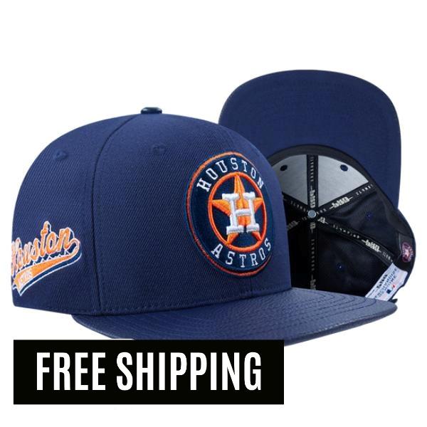  MLB 正規品 メンズ キャップ 帽子 ハット ベースボールキャップ アジャスタブル レディース ユニセックス プロスタンダード Pro Standard ヒューストン・アストロズ HOUSTON ASTROS SCRIPT TAIL WOOL STRAPBACK HAT