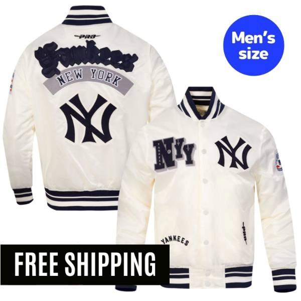 楽天市場】supreme yankees leather varsity jacketの通販