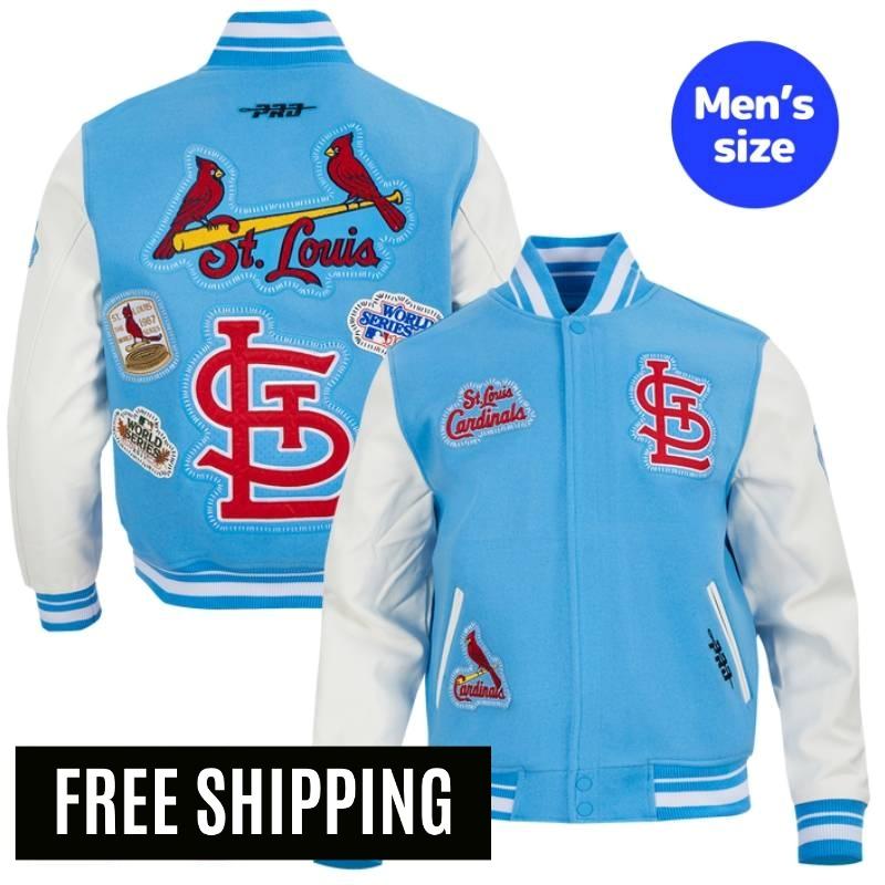 Rakuten - 【送料無料】 MLB 正規品 メンズ アウター スタジャン ジャケット セントルイス・カージナルス カーディナルス ヌートバー ST. LOUIS CARDINALS DIY PICK STITCH MEN'S RIB WOOL VARSITY JACKET プロスタンダード Pro Standard