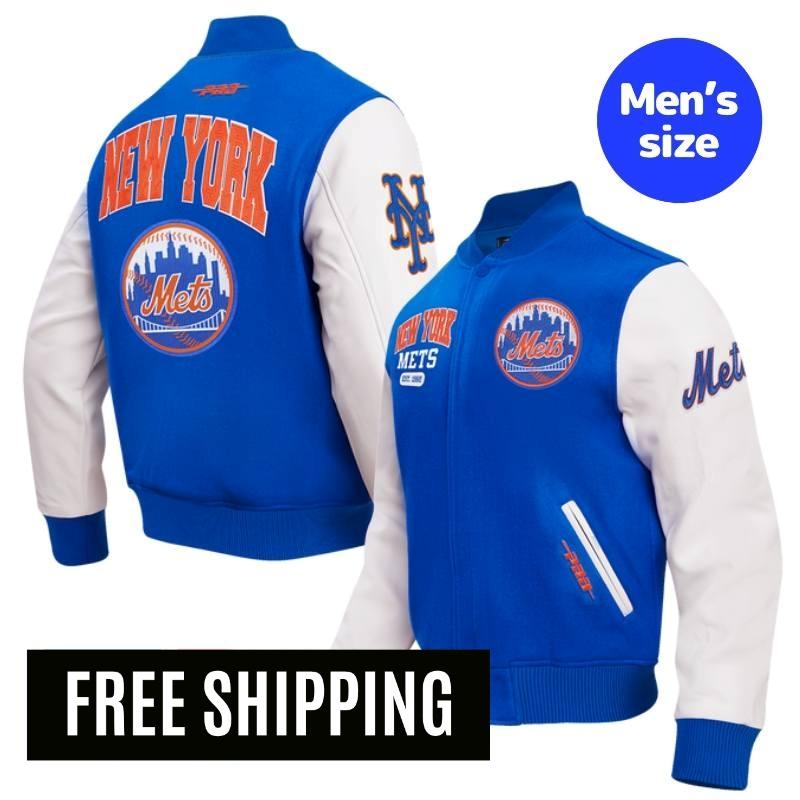 Rakuten - Pro Standard プロスタンダード MLB 正規品 メンズ スタジャン ジャケット ジャンパー アウター ニューヨーク・メッツ 千賀滉大 NEW YORK METS CITY ARCH MEN'S WOOL VARSITY JACKET メジャーリーグ 【送料無料】
