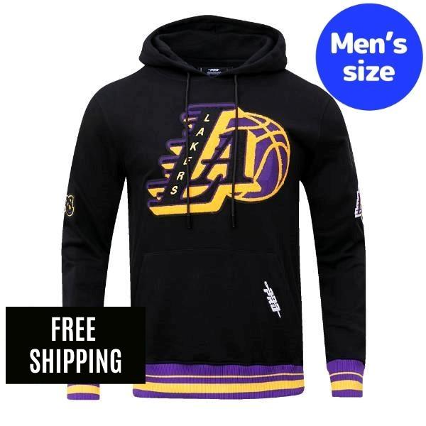  Pro Standard プロスタンダード NBA メンズ パーカー 長袖トップス フーディー トレーナー ロサンゼルス・レイカーズ LOS ANGELES LAKERS MASHUP RIB HOODIE