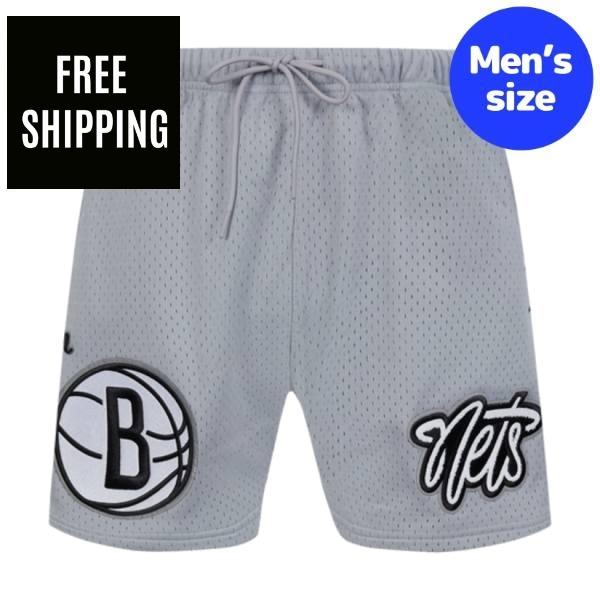 【送料無料】【正規品】 NBA アイテム メンズ 短パン ジャージ ハーフパンツ ショートパンツ ショーツ ボトムス プロスタンダード Pro Standard ブルックリン ネッツ BROOKLYN NETS SOUVENIR MEN 039 S MESH SHORT