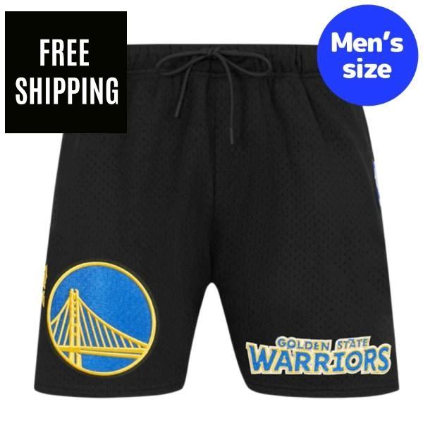 【送料無料】【正規品】 NBA アイテム メンズ 短パン ジャージ ハーフパンツ ショートパンツ ショーツ ボトムス プロスタンダード Pro Standard ゴールデンステイト ウォリアーズ GOLDEN STATE WARRIORS SOUVENIR MEN 039 S MESH SHORT