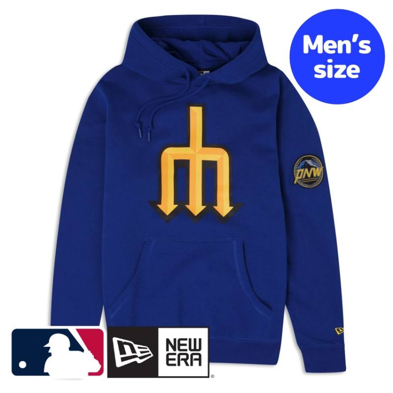 Rakuten - シアトル・マリナーズ イチロー MLB公式 メンズ パーカー フーディー 長袖トップス New Era Seattle Mariners City Connect Alt Hoodie ニューエラ 送料無料