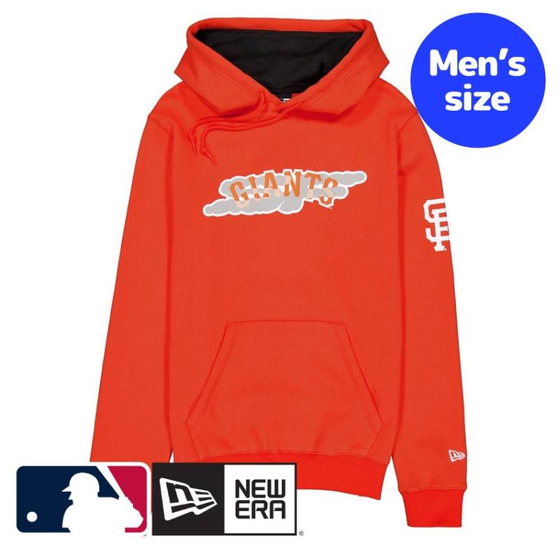 Rakuten - サンフランシスコ・ジャイアンツ MLB公式 メンズ パーカー フーディー 長袖トップス New Era San Francisco Giants City Connect Orange Hoodie ニューエラ 送料無料