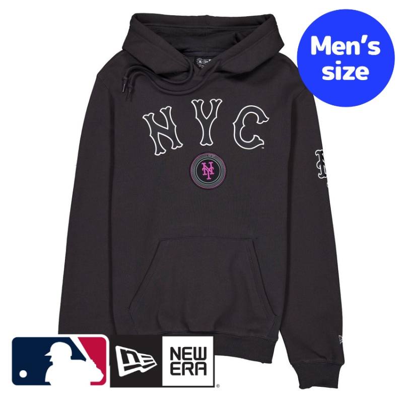 Rakuten - ニューヨーク・メッツ 千賀滉大 MLB公式 メンズ パーカー フーディー 長袖トップス New Era New York Mets City Connect Black Hoodie ニューエラ 送料無料
