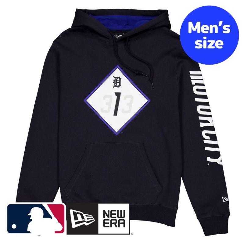 Rakuten - デトロイト・タイガース MLB公式 メンズ パーカー フーディー 長袖トップス New Era Detroit Tigers City Connect Hoodie ニューエラ 送料無料