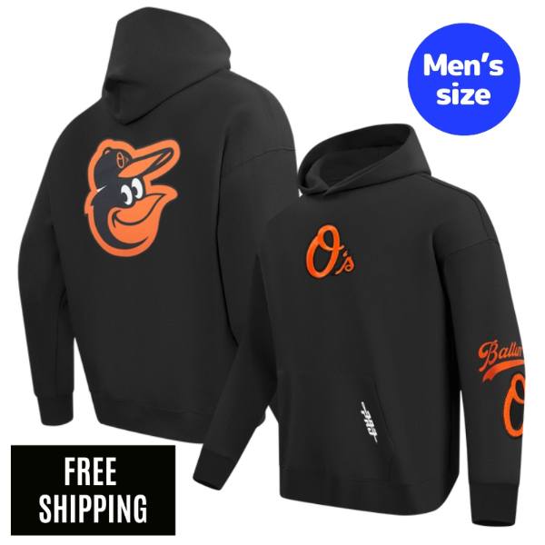 Rakuten - Pro Standard プロスタンダード MLB メンズ パーカー ボルティモア・オリオールズ BALTIMORE ORIOLES LIVING LARGE DROP SHOULDER PULLOVER HOODIE 送料無料