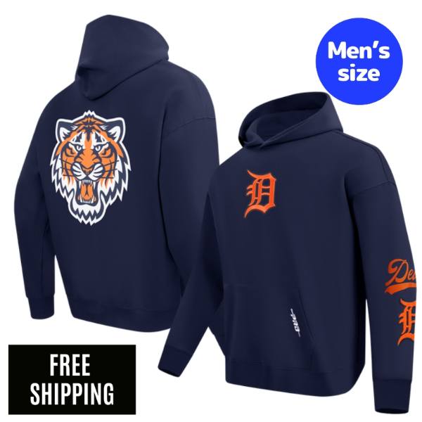 Rakuten - Pro Standard プロスタンダード MLB メンズ パーカー デトロイト・タイガース DETROIT TIGERS LIVING LARGE DROP SHOULDER PULLOVER HOODIE 送料無料