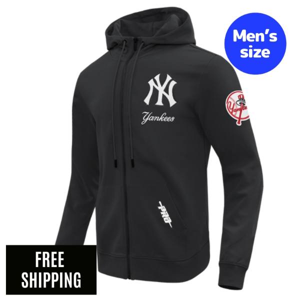 樂天商城 - Pro Standard プロスタンダード MLB メンズ ジップアップパーカー ニューヨーク・ヤンキース ジャッジ NEW YORK YANKEES CLASSIC CHENILLE FULL-ZIP HOODIE 送料無料