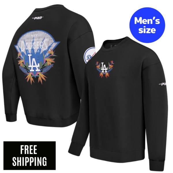 Pro Standard プロスタンダード MLB メンズ トレーナー ロサンゼルス・ドジャース 大谷翔平 山本由伸 佐々木朗希 LOS ANGELES DODGERS PARADISE CREWNECK SWEATSHIRT 送料無料