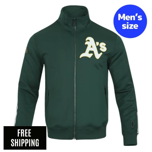 MLB アスレチックス メンズ トラックジャケット ジャージ OAKLAND ATHLETICS CLASS...