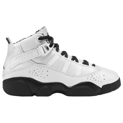 【送料無料+5%クーポン配布中】 nike ナイキ ジョーダン キッズ用（16.5-22.0cm） Jordan 6 Rings（White/Black/Met Gold） スニーカー 子供靴 入園入学祝い 通園通学シューズ