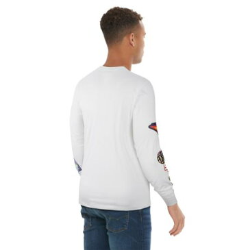 【送料無料+5%クーポン5/6 9:59迄】 nike ナイキ メンズサイズ ジョーダン Jordan Sticker Long Sleeve T-Shirt(White) ロンT 長袖Tシャツ 長袖トップス