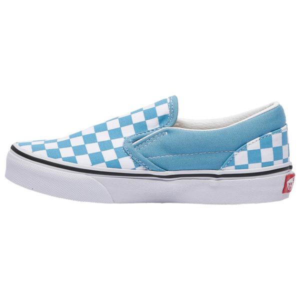 【送料無料+割引クーポン配布中】 Vans ヴァンズ バンズ 【キッズ（4-7歳用/16.5-21.0cm）】 Vans Classic Slip On（Delphinium Blue/True White） スニーカー 靴 シューズ 入園入学