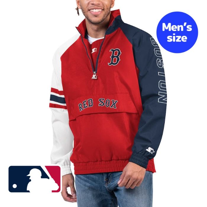 y+N[|z MLBItBV Y EBhu[J[ AE^[WPbg gc Boston Red Sox Elite Raglan Jacket {XgEbh\bNX