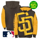 【送料無料】【大人もOK☆キッズサイズ】 MLBオフィシャル キッズ用ジップアップパーカー トップス ダルビッシュ有 San Diego Padres Post...