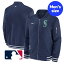 【送料無料+割引クーポン】 MLBオフィシャル nike ナイキ メンズ ボンバージャケット MA-1 アウター シアトル・マリナーズ イチロー Seattle Mariners Authentic Collection Jacket