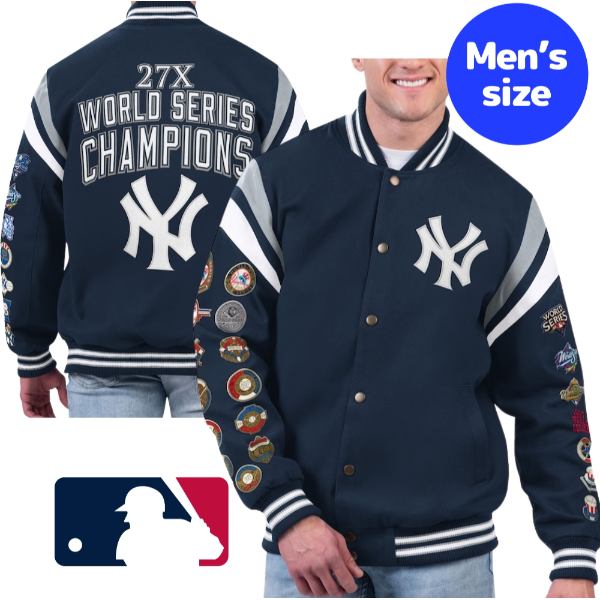 y+N[|z MLBItBV Y X^W AE^[ j[[NEL[X New York Yankees Varsity Jacket