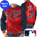 【送料無料】 MLBオフィシャル メンズ スタジャン アウター ボストン・レッドソックス 吉田正尚 Boston Red Sox Varsity Satin Jacket