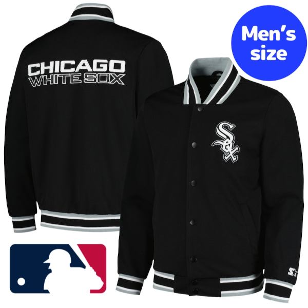 【送料無料 割引クーポン】 MLBオフィシャル メンズ スタジャン アウター シカゴ ホワイトソックス Chicago White Sox Secret Weapon Jacket