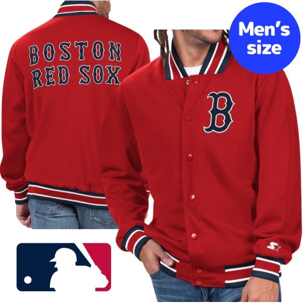 【送料無料 割引クーポン】 MLBオフィシャル メンズ スタジャン アウター ボストン レッドソックス 吉田正尚 Boston Red Sox Secret Weapon Jacket