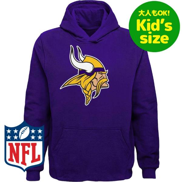 y+N[|zylOKLbYTCYz NFLItBV qpp[J[ LbYpgbvX [XTCYt[fB[ Purple ~l\^EoCLOX Minnesota Vikings Team Logo Hoodie