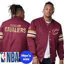 【送料無料】 NBA公式 メンズ アウター バーシティジャケット スタジャン ジャンパー クリーブランド・キャバリアーズ Cleveland Cavaliers...