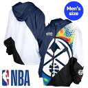 【送料無料】 NBA公式 New Era ニューエラ メンズ ウィンドブレーカー アウター ナイロンジャケット ジャンパー デンバー・ナゲッツ Denver Nuggets 2024/25 City Edition Windbreaker Jacket(4)