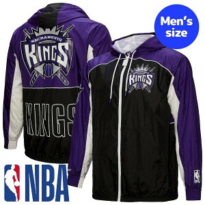 【送料無料】 NBA公式 メンズ ウィンドブレーカー アウター ナイロンジャケット サクラメント・キングス Sacramento Kings Hardwood Classics Big Shot Premium Windbreaker Jacket