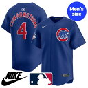 【送料無料】 MLB公式 メジャーリーグオフィシャル 正規品 Nike ナイキ メンズ ユニフォーム ジャージ ユニホーム シカゴ・カブス ピート・クロウ アー...